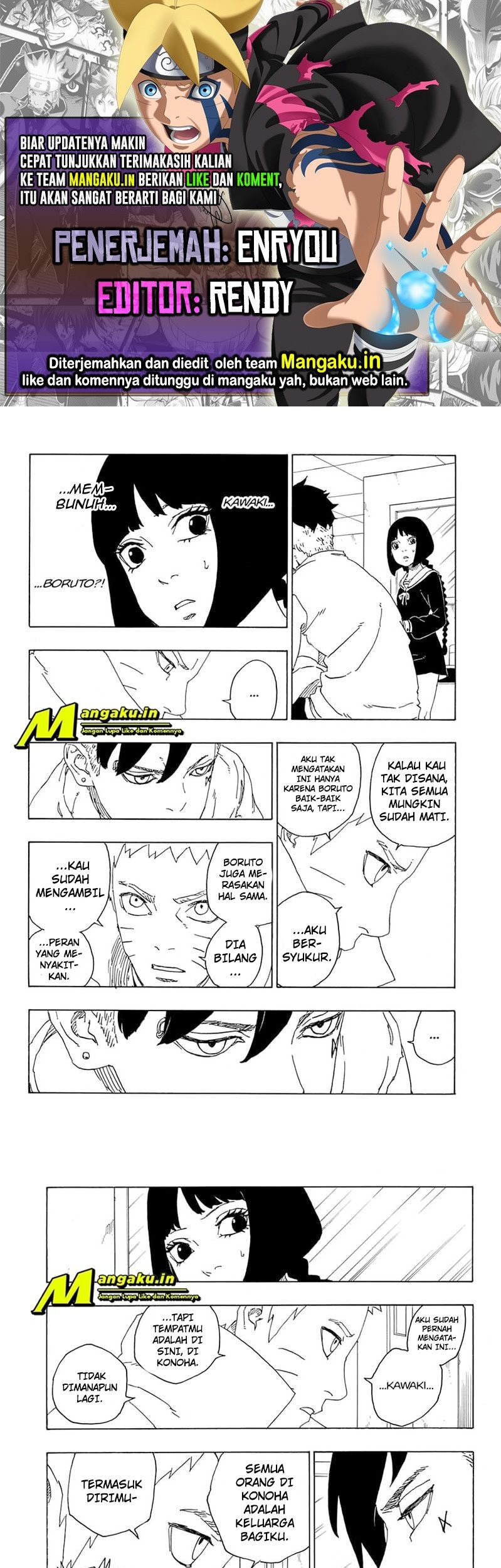 Komik Boruto Chapter 69.2 gambar nomor 1