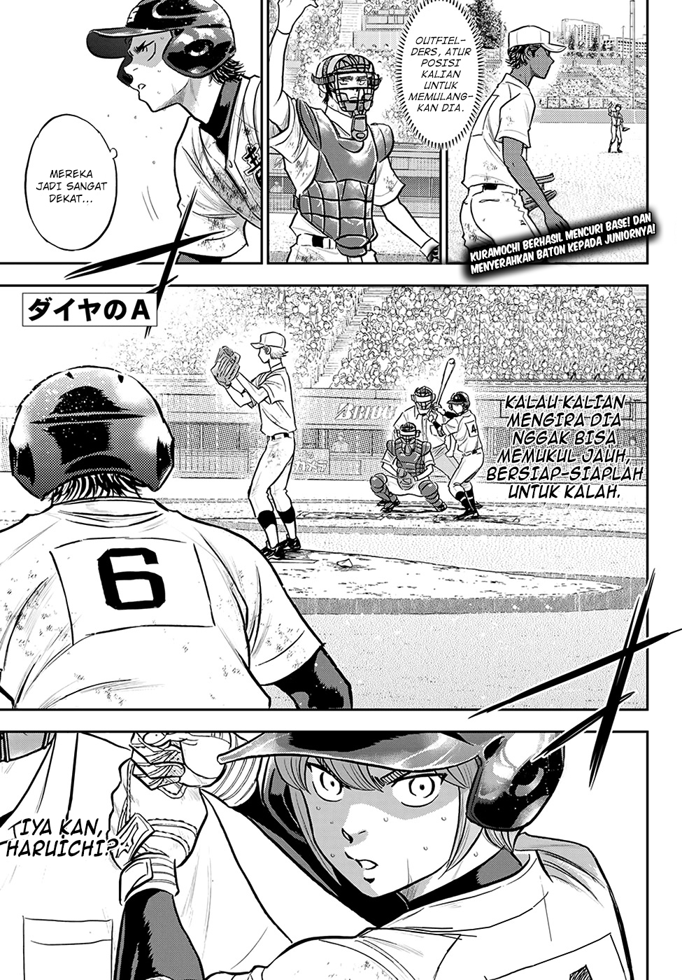 Manga Diamond no Ace Act 2 Chapter 280 gambar nomor 2
