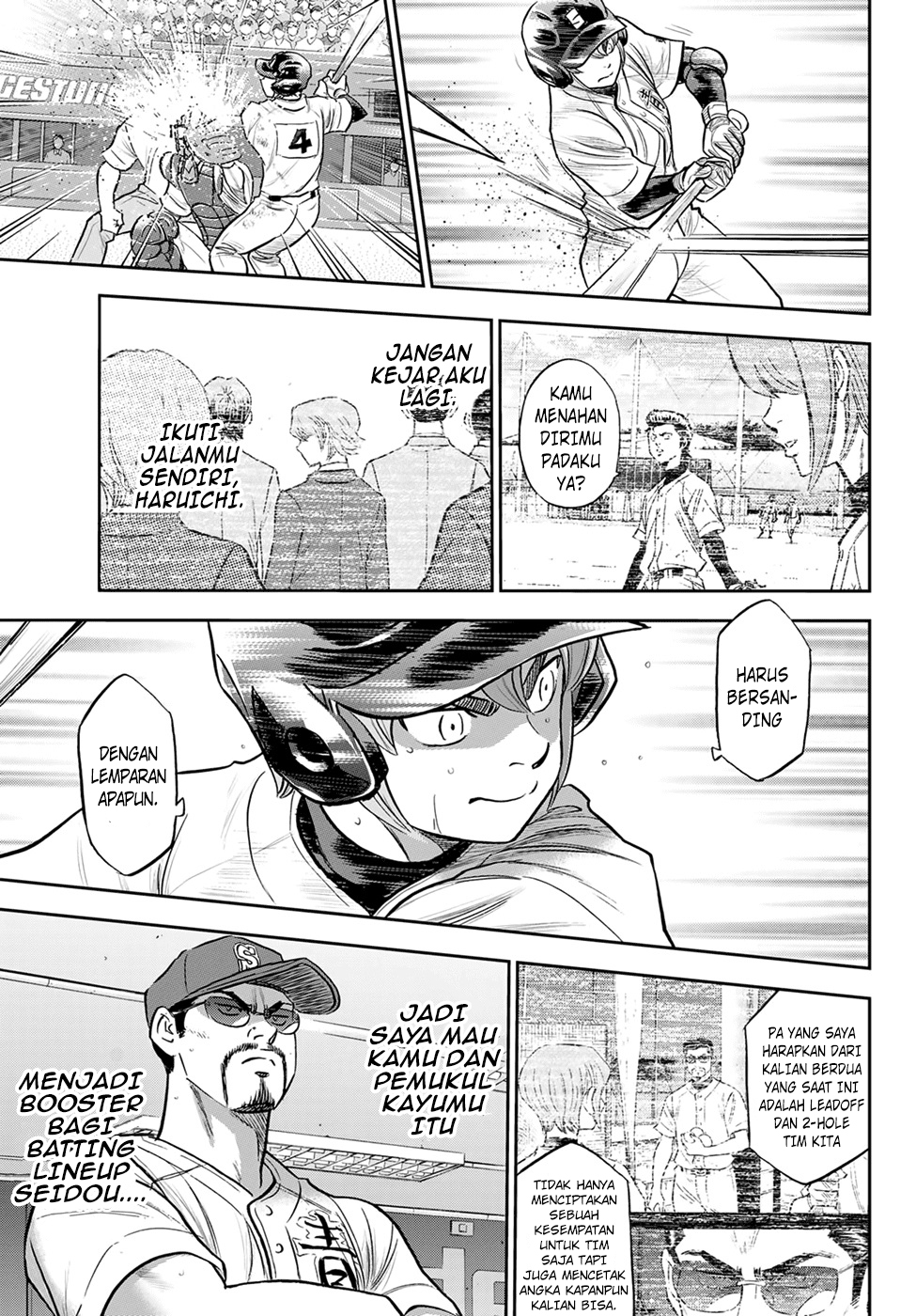 Diamond no Ace Act 2 Chapter 280 Gambar 4