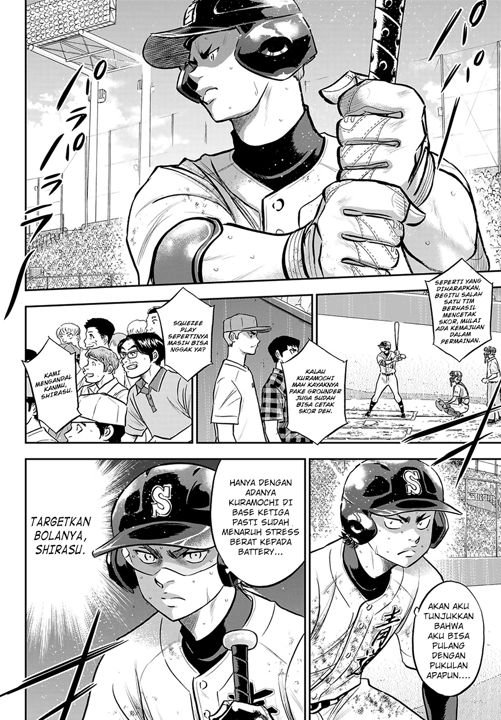 Diamond no Ace Act 2 Chapter 280 Gambar 9