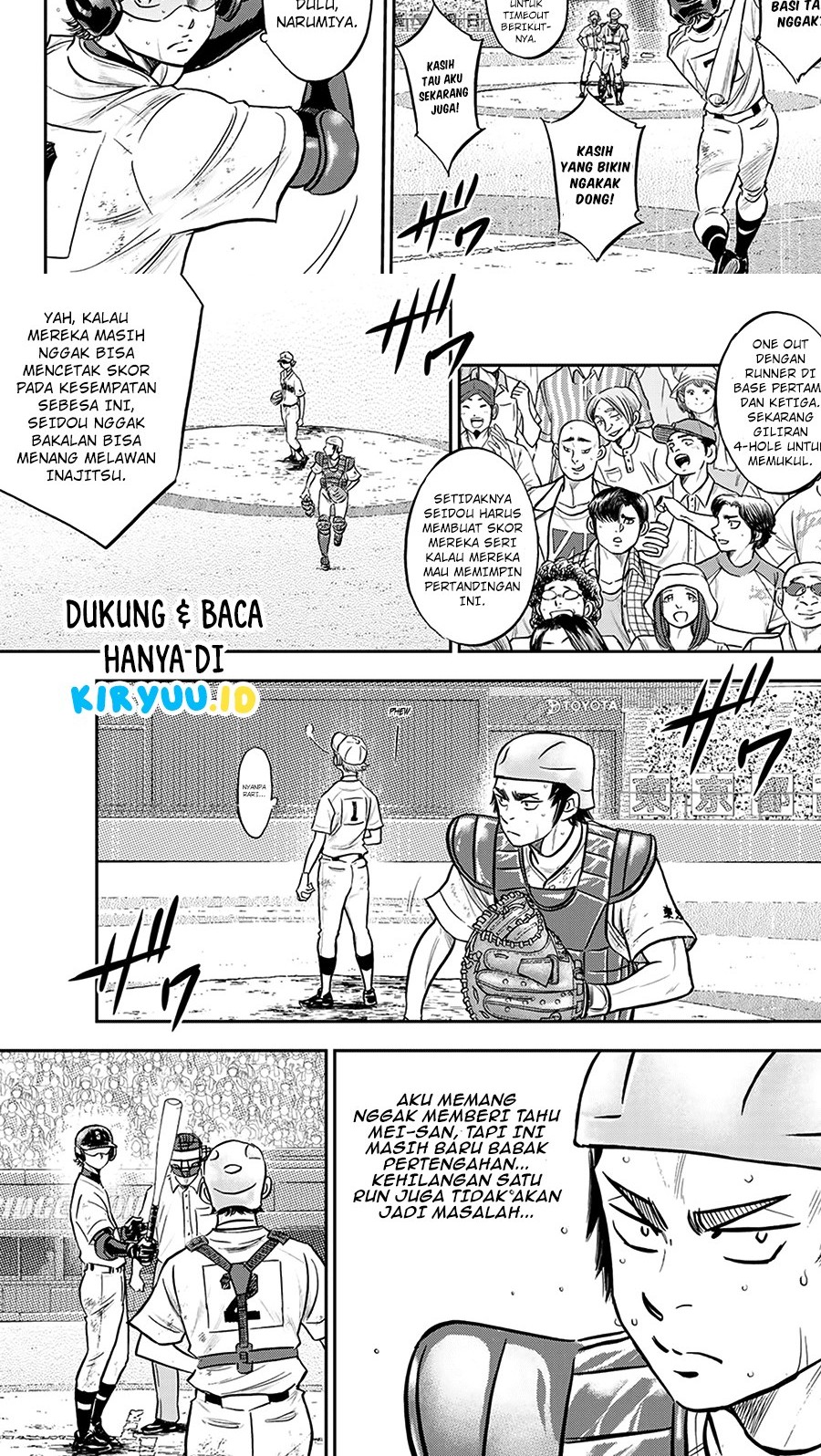 Diamond no Ace Act 2 Chapter 281 Gambar 3
