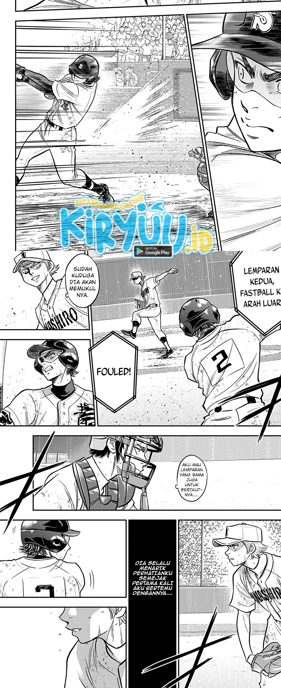 Diamond no Ace Act 2 Chapter 281 Gambar 14