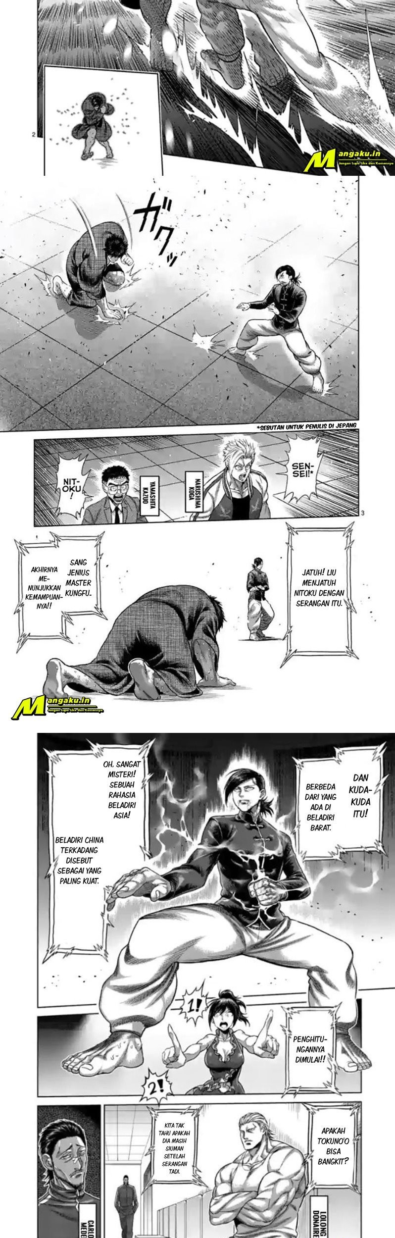 Kengan Omega Chapter 112 Gambar 3