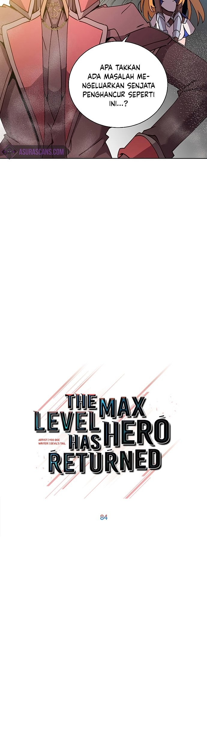 The MAX leveled hero will return! Chapter 84 Gambar 12