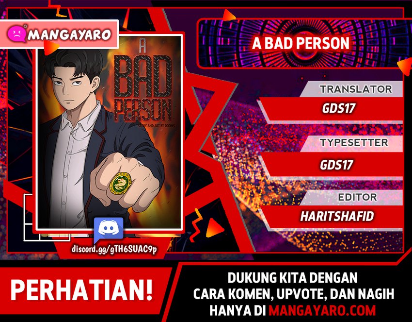 Komik A Bad Person Chapter 33.2 gambar nomor 1