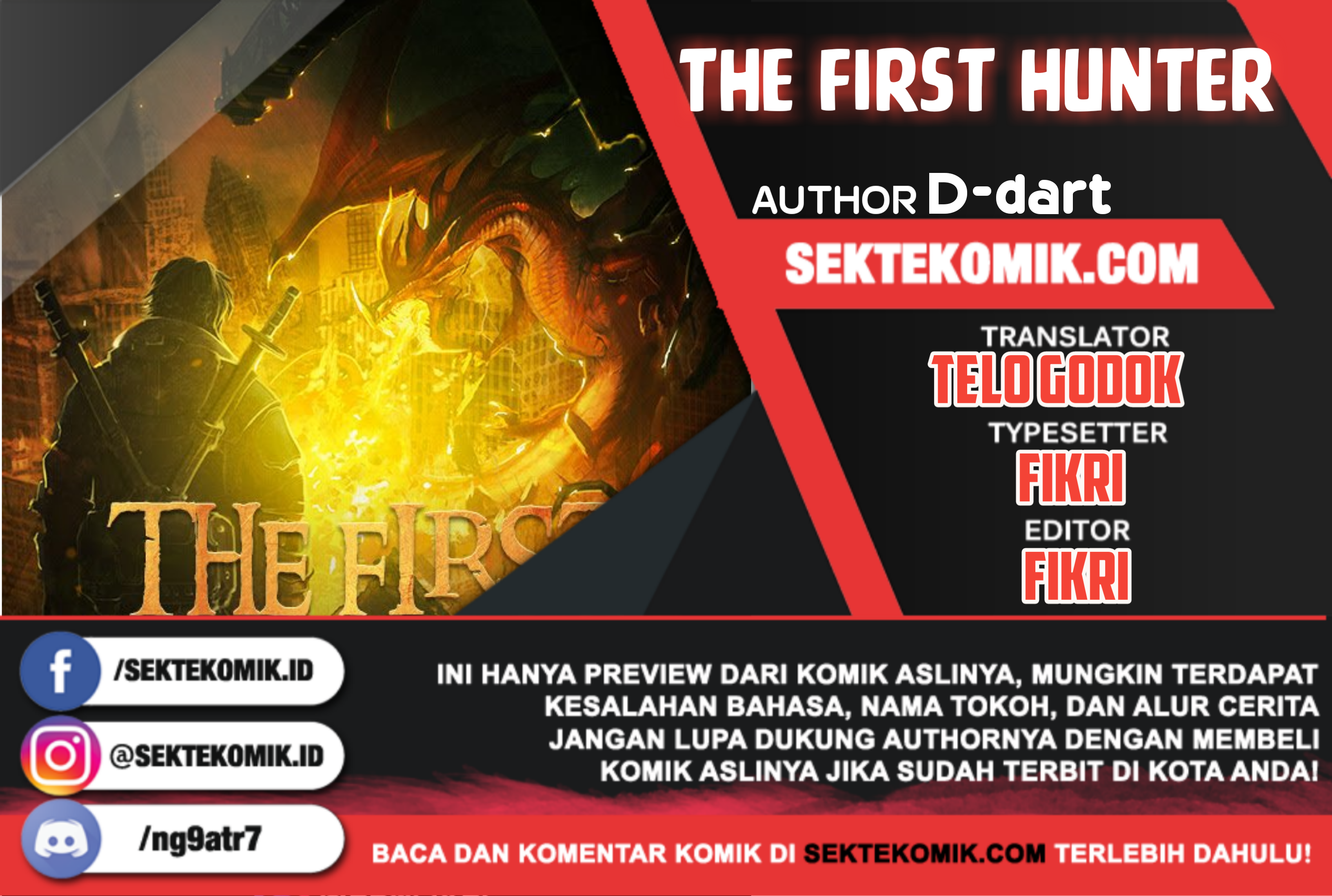 Komik The First Hunter Chapter 03 gambar nomor 1