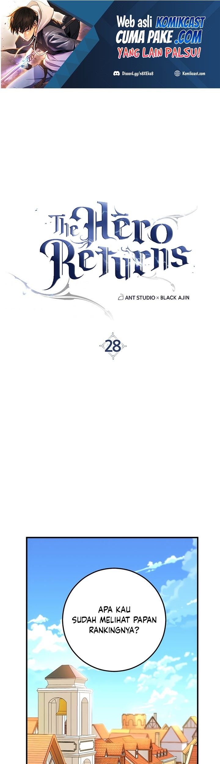 Manhwa The Hero Returns Chapter 28 gambar nomor 2
