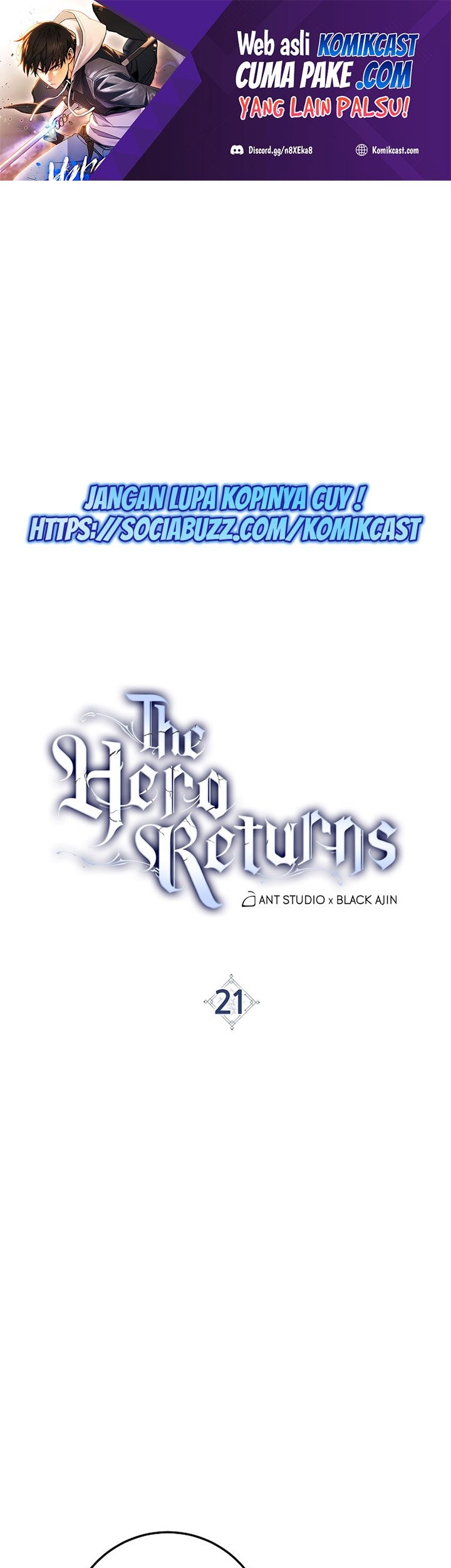 Manhwa The Hero Returns Chapter 21 gambar nomor 2