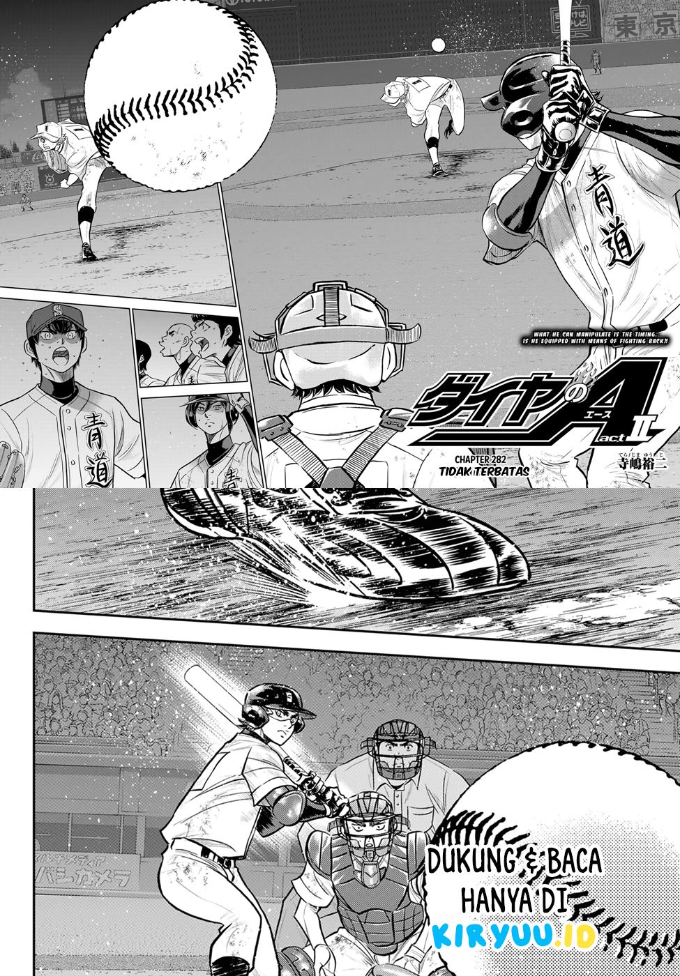Diamond no Ace Act 2 Chapter 282 Gambar 3