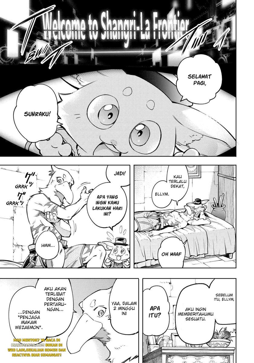 Shangri-La Frontier ~ Kusoge Hunter, Kamige ni Idoman to su~ Chapter 21 Gambar 17