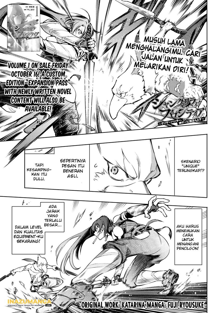 Manga Shangri-La Frontier ~ Kusoge Hunter, Kamige ni Idoman to su~ Chapter 11 gambar nomor 2
