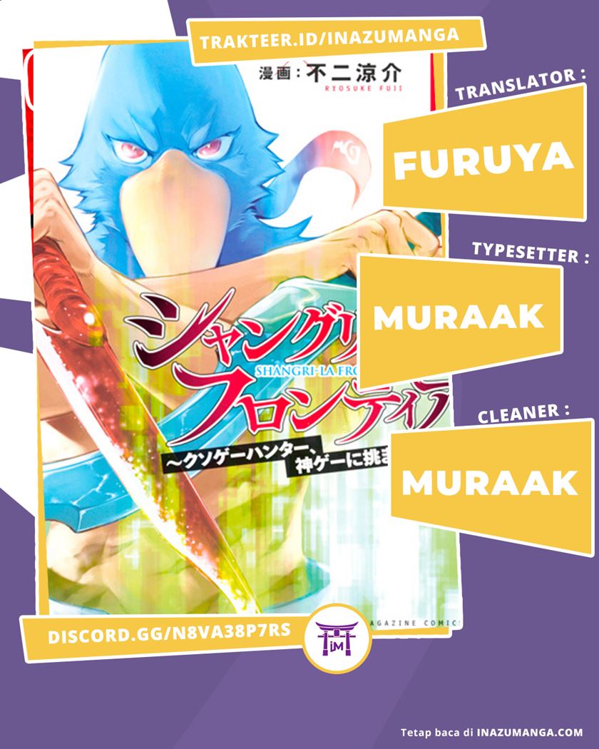 Komik Shangri-La Frontier ~ Kusoge Hunter, Kamige ni Idoman to su~ Chapter 08 gambar nomor 1