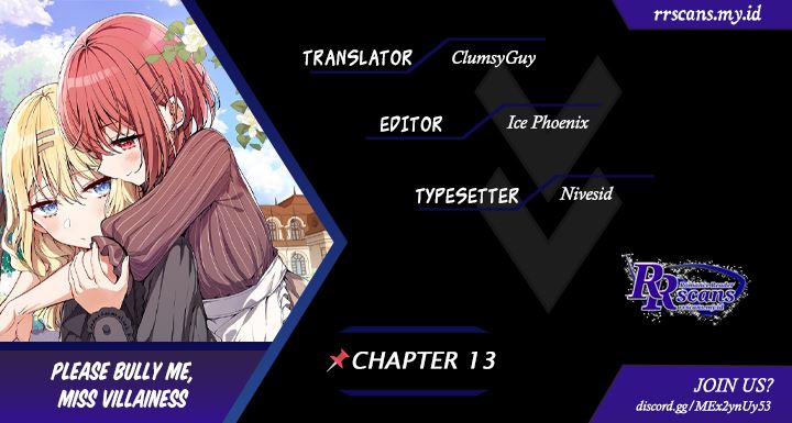 Komik Please Bully Me, Miss Villainess! Chapter 13 gambar nomor 1