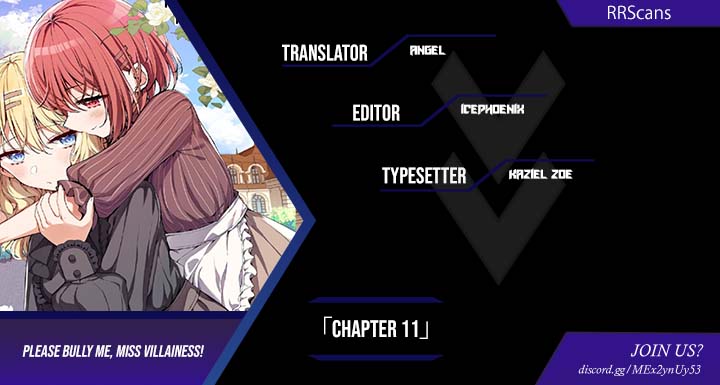 Komik Please Bully Me, Miss Villainess! Chapter 11 gambar nomor 1