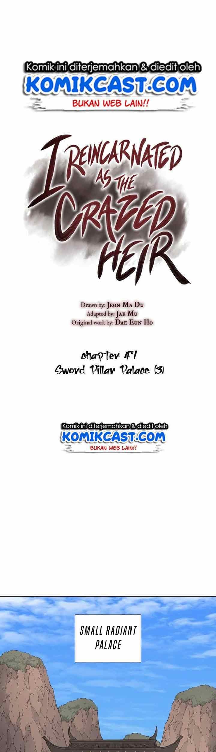 I Reincarnated As The Crazed Heir Chapter 47 Gambar 14