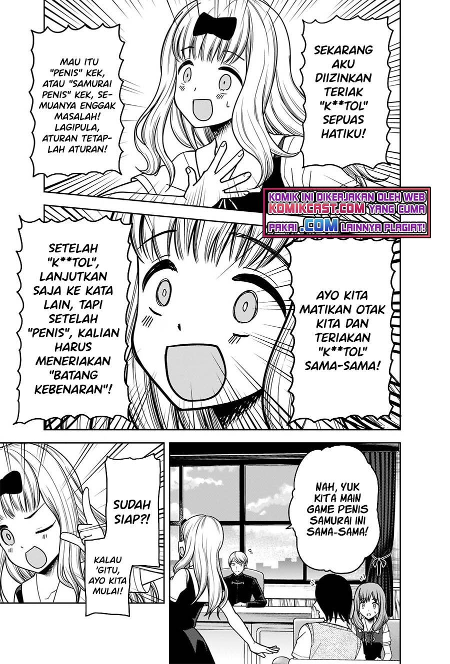 Kaguya-sama wa Kokurasetai – Tensai-tachi no Renai Zunousen Chapter 262 Gambar 12