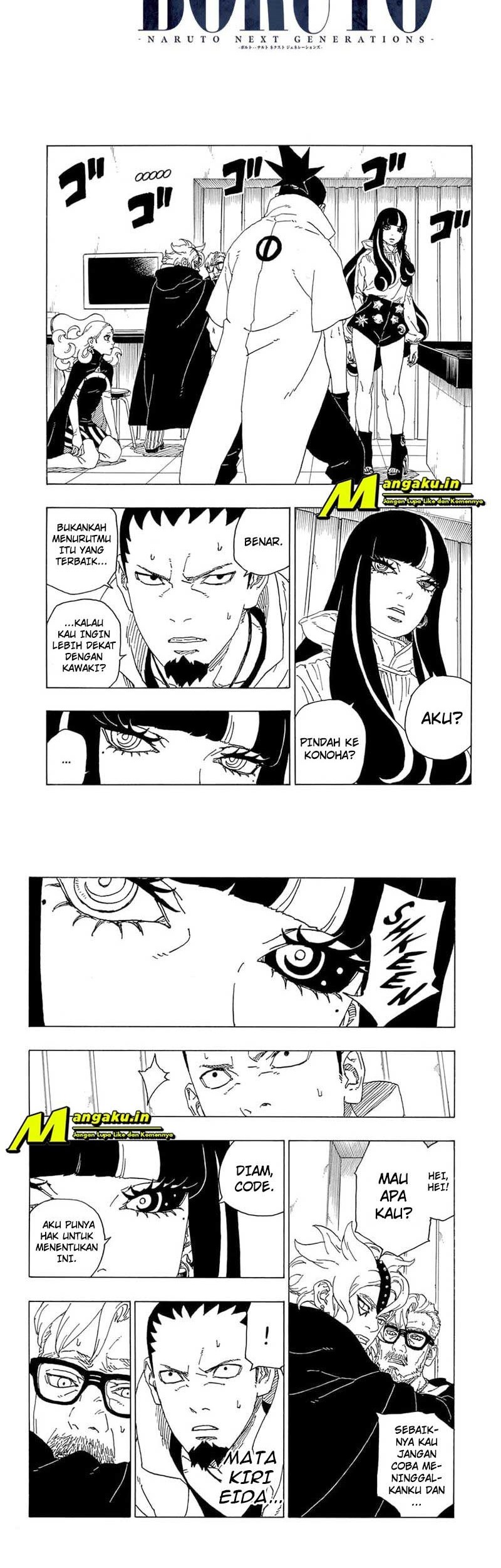 Manga Boruto Chapter 70.1 gambar nomor 2