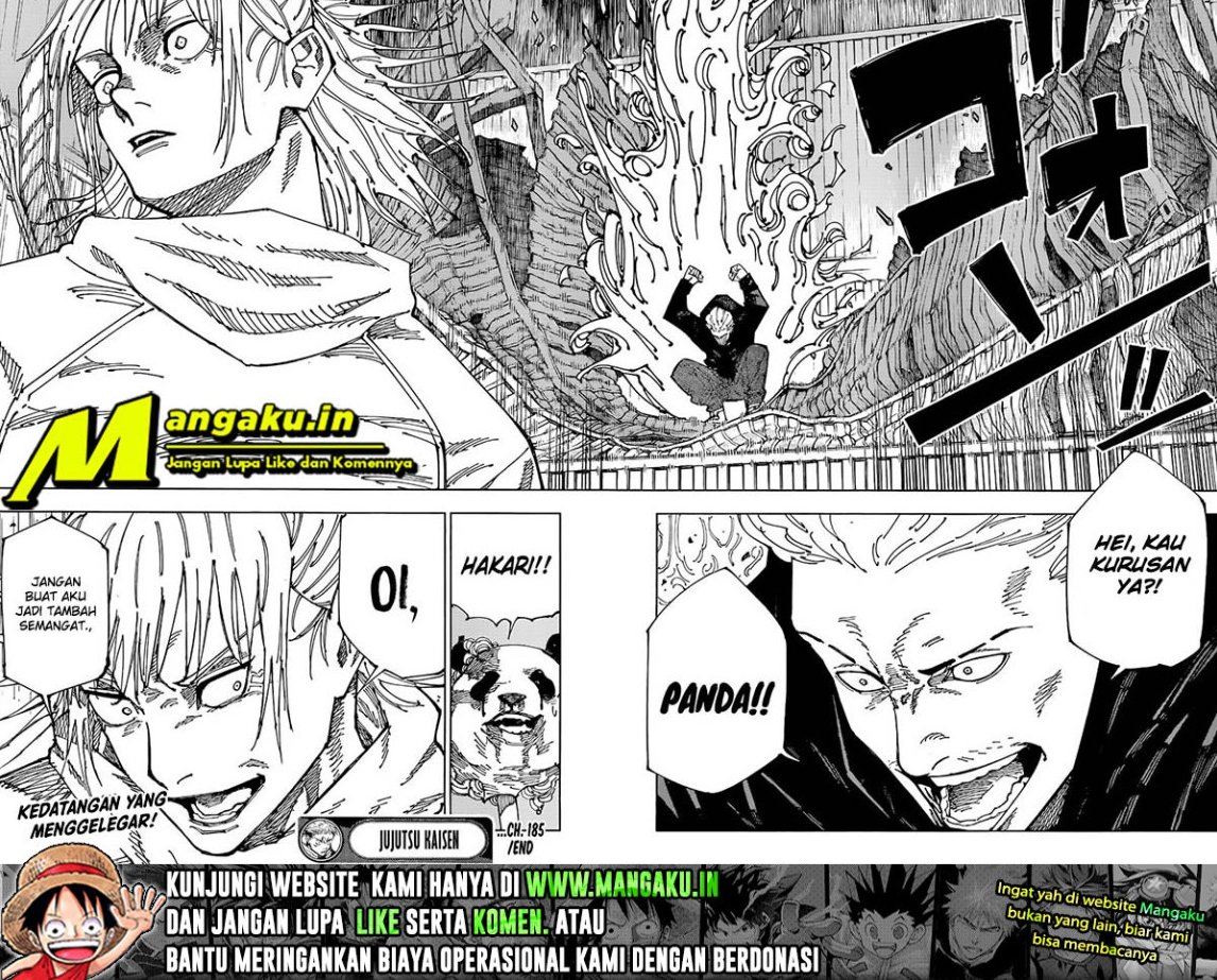 Jujutsu Kaisen Chapter 185 Gambar 19