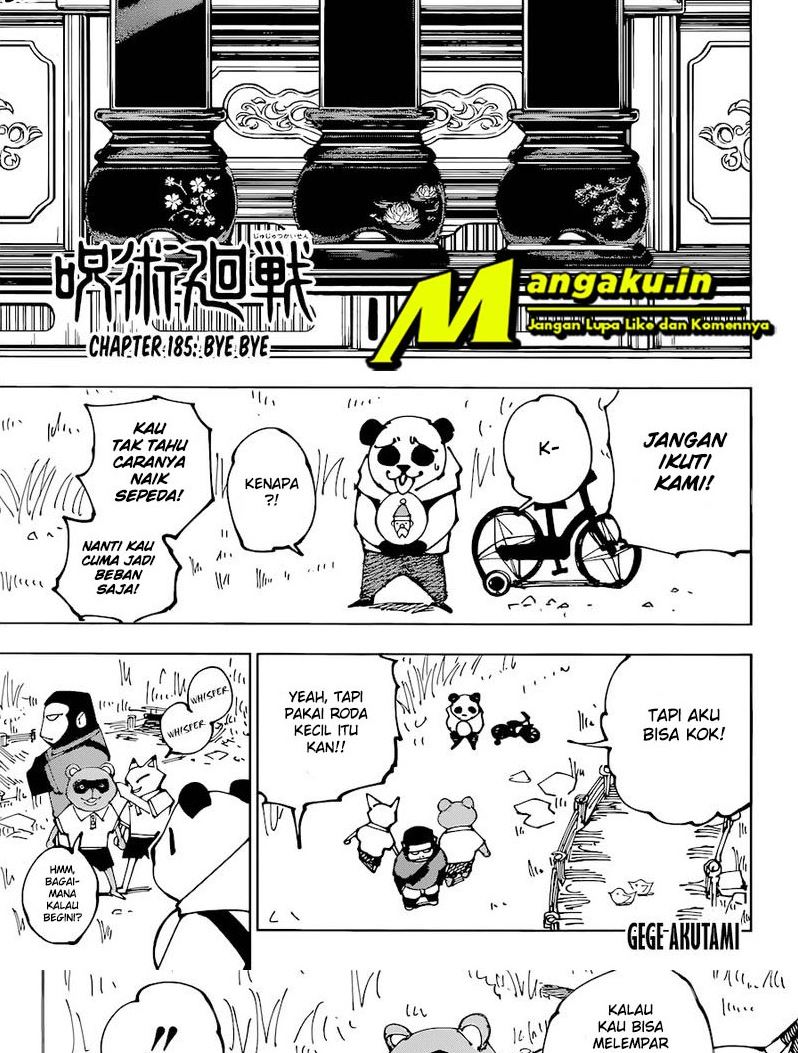 Jujutsu Kaisen Chapter 185 Gambar 4