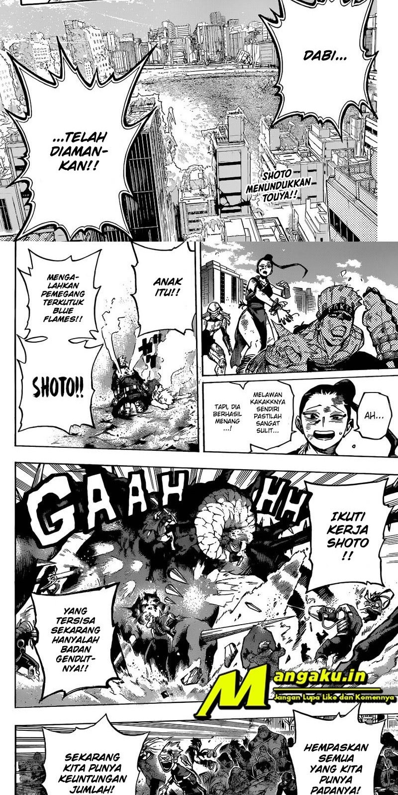 Manga Boku no Hero Academia Chapter 353 gambar nomor 2