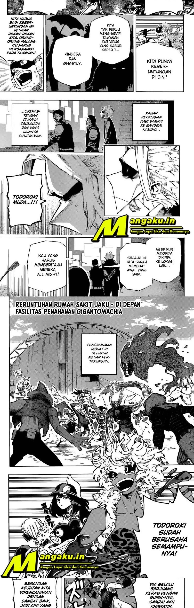 Boku no Hero Academia Chapter 353 Gambar 3