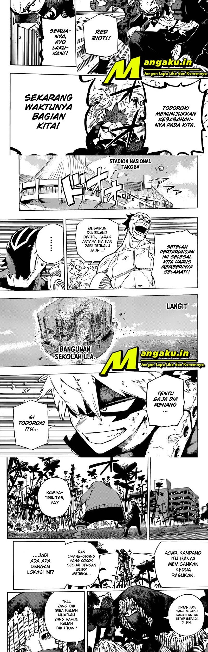 Boku no Hero Academia Chapter 353 Gambar 5