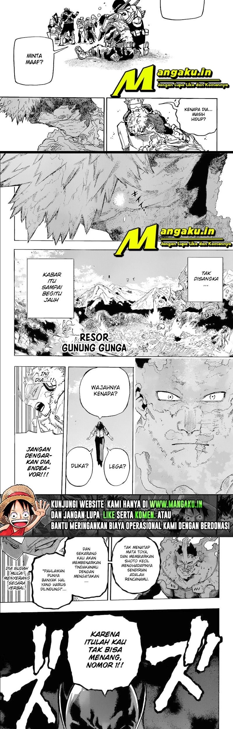 Boku no Hero Academia Chapter 353 Gambar 9