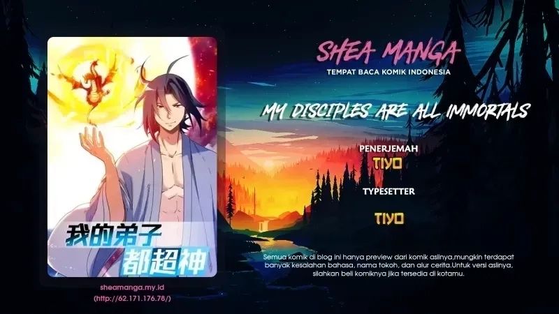 Komik My Disciples Are All Immortals Chapter 55 gambar nomor 1