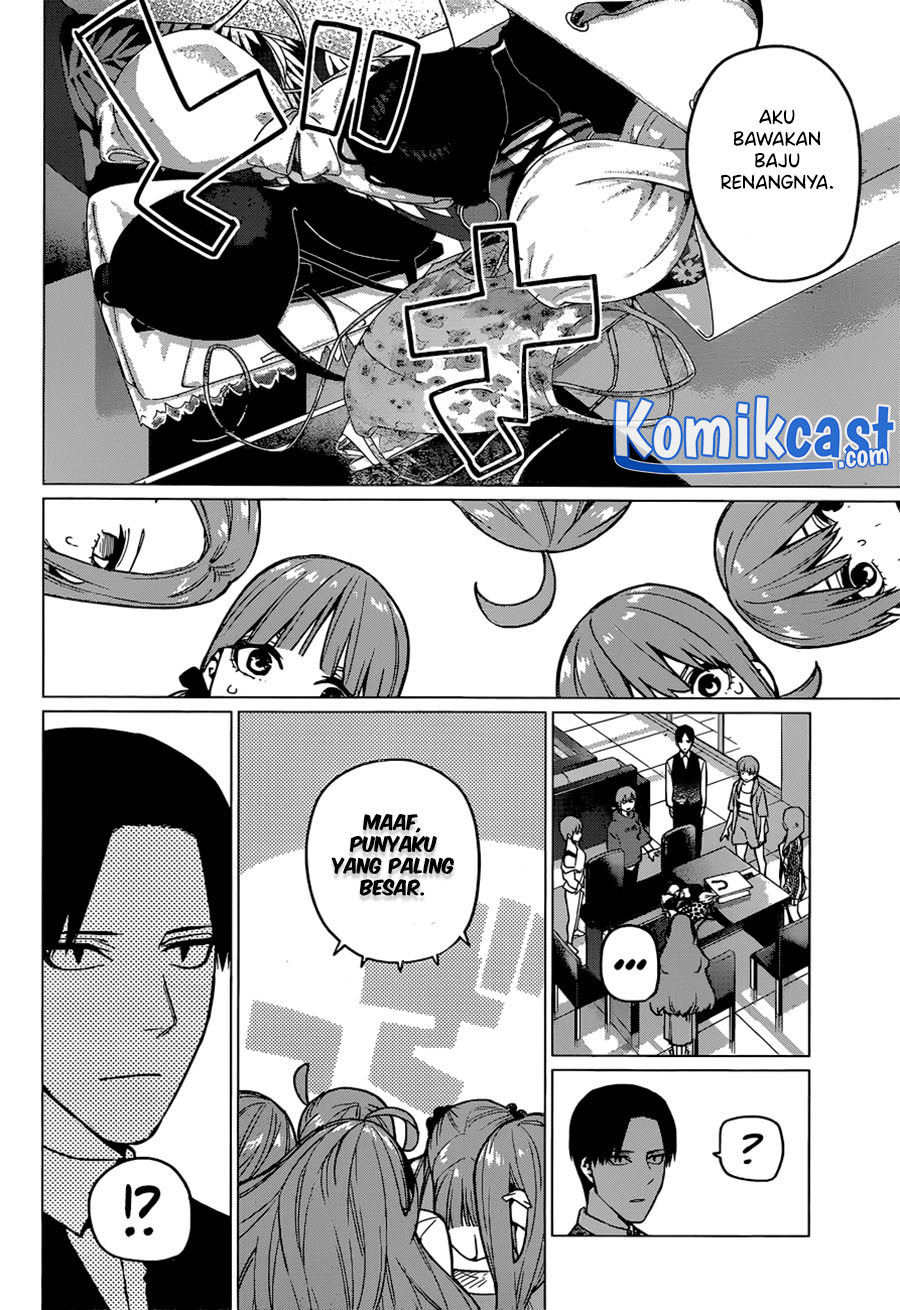 Go-toubun no Hanayome Chapter 123.5 Gambar 15