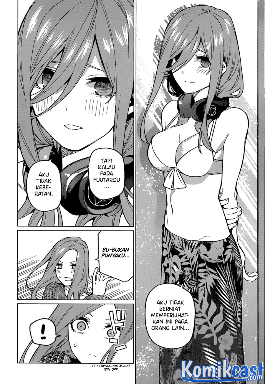 Go-toubun no Hanayome Chapter 123.5 Gambar 7