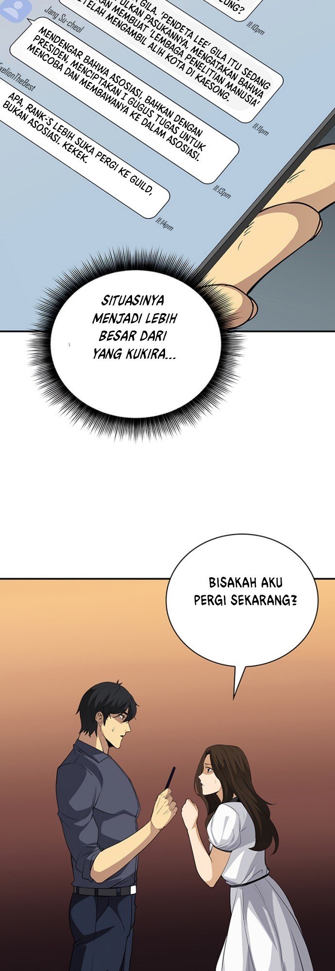 I have an SSS-rank Trait, but I want a Normal Life Chapter 17 Gambar 57