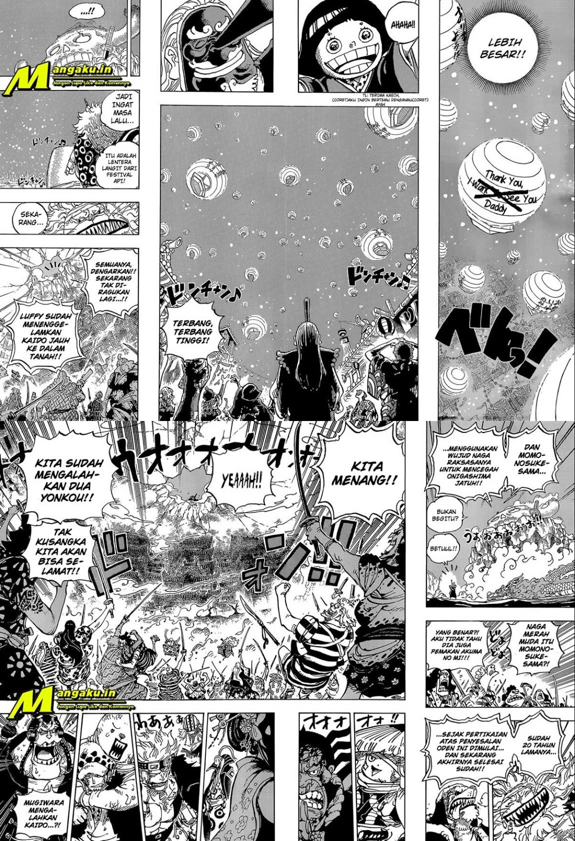 One Piece Chapter 1050 Gambar 4