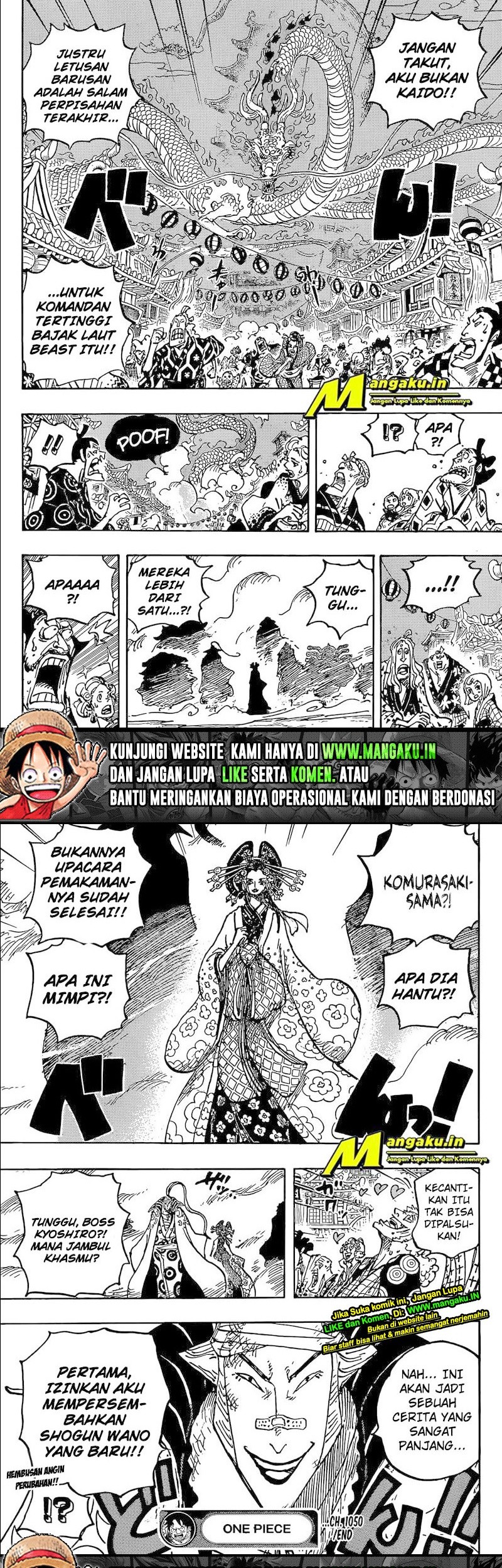 One Piece Chapter 1050 Gambar 8
