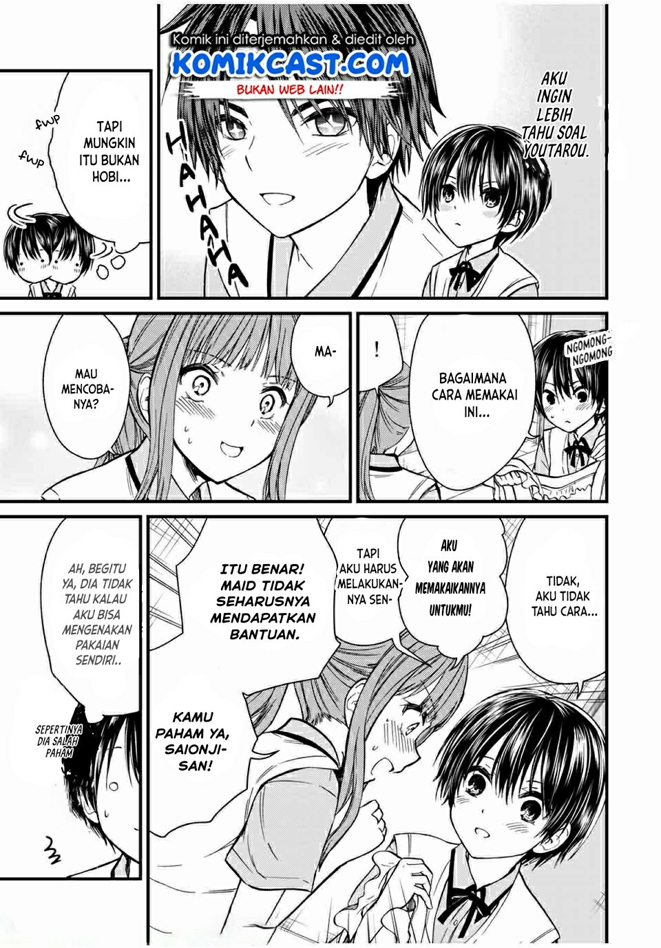 Ojousama no Shimobe Chapter 64 Gambar 8