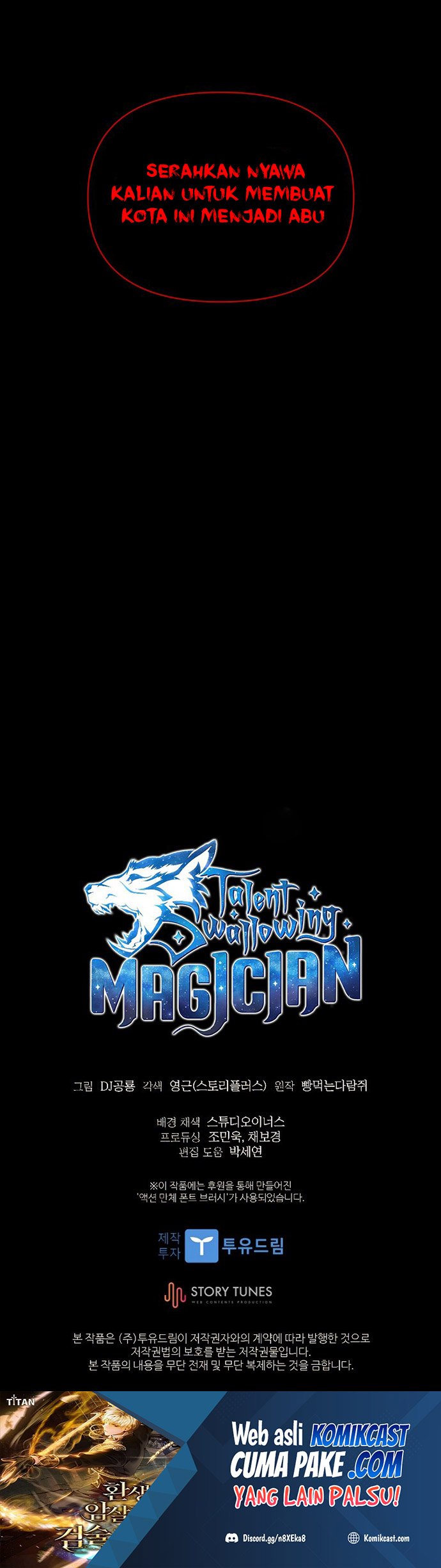 Talent-Swallowing Magician Chapter 32 Gambar 57