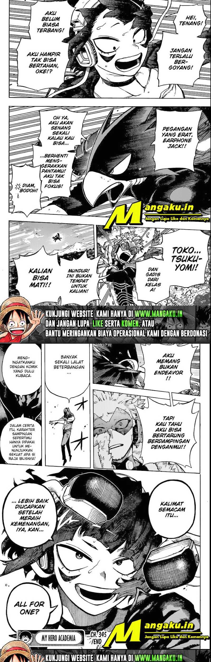 Boku no Hero Academia Chapter 354 Gambar 8