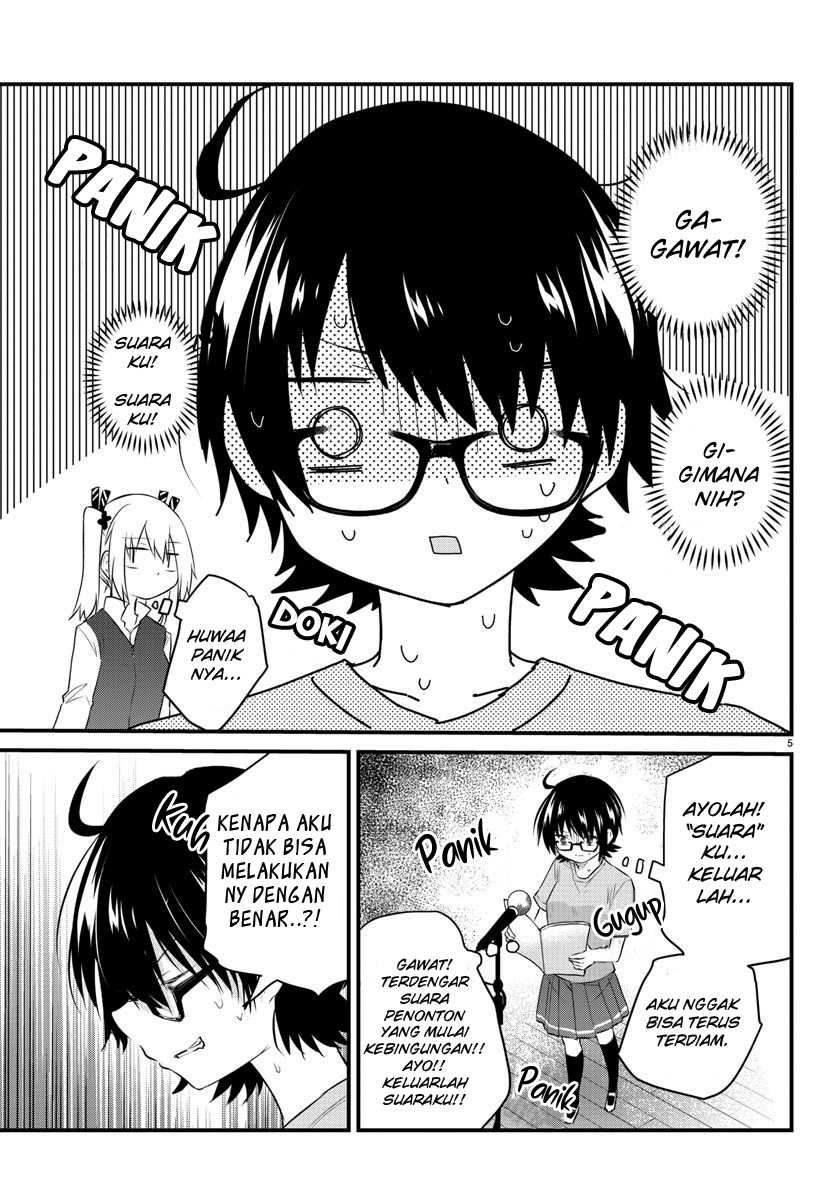 Koe ga dasenai Shoujo wa “Kanojo ga Yasashisugiru” to Omotte iru Chapter 55 Gambar 8