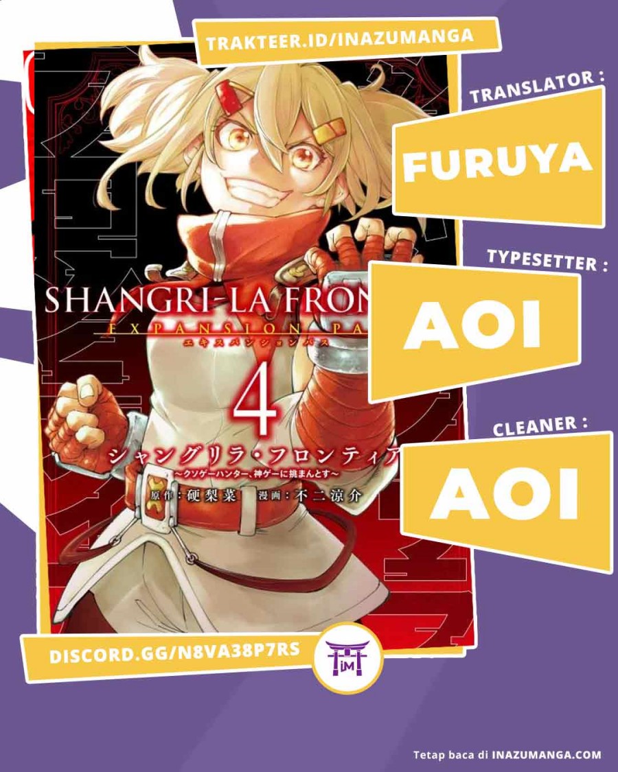 Komik Shangri-La Frontier ~ Kusoge Hunter, Kamige ni Idoman to su~ Chapter 40 gambar nomor 1