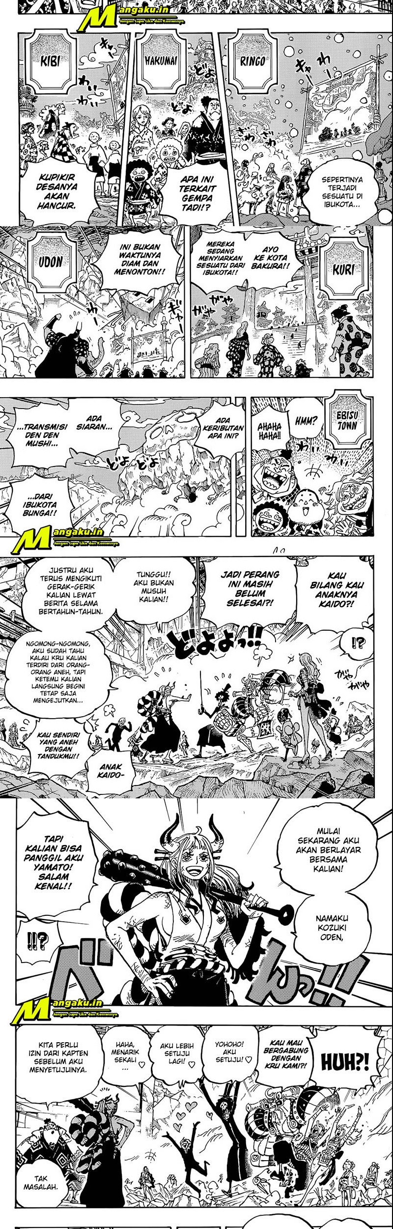 One Piece Chapter 1051 Gambar 3