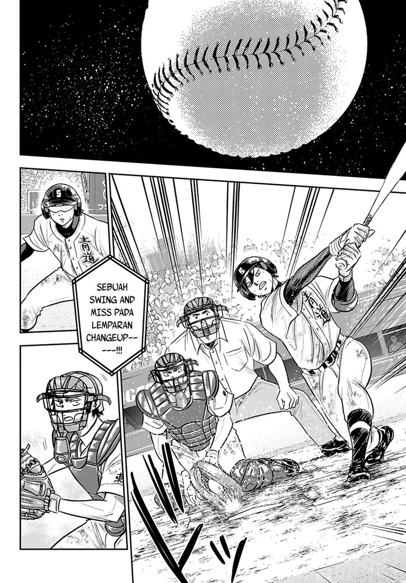 Diamond no Ace Act 2 Chapter 284 Gambar 3