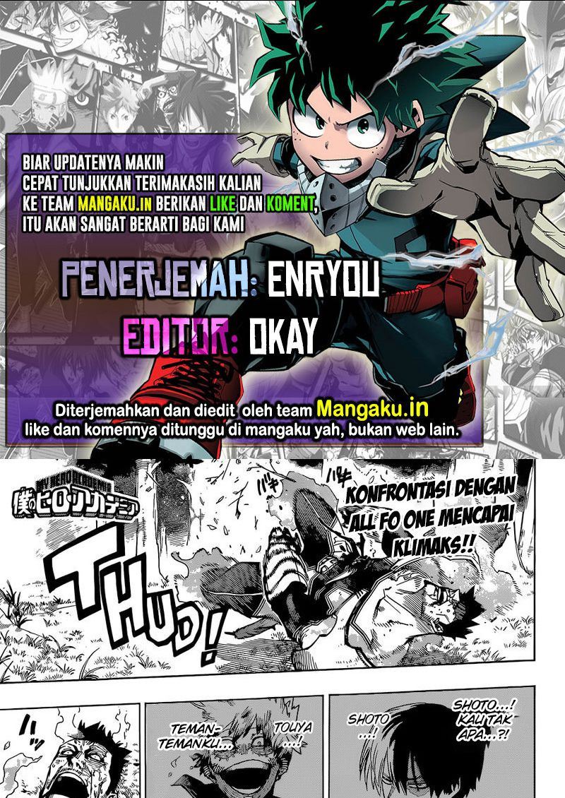 Komik Boku no Hero Academia Chapter 355 gambar nomor 1