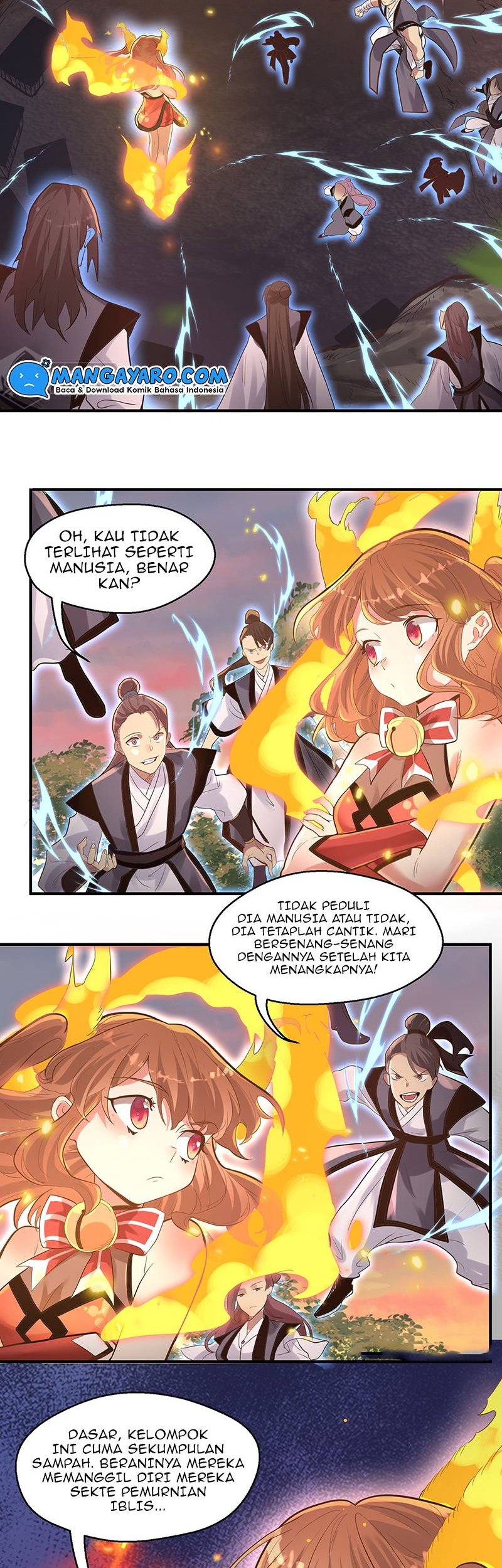 Surrounded by Monsters, I Found a Little Witch Chapter 09 Gambar 11