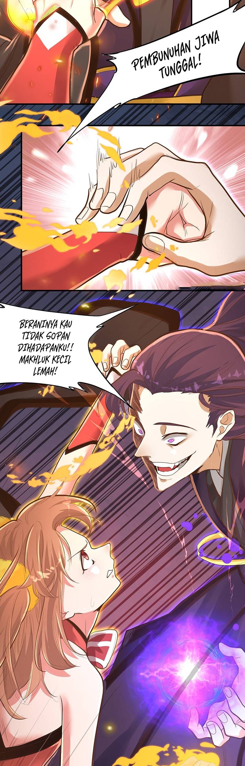 Surrounded by Monsters, I Found a Little Witch Chapter 09 Gambar 23