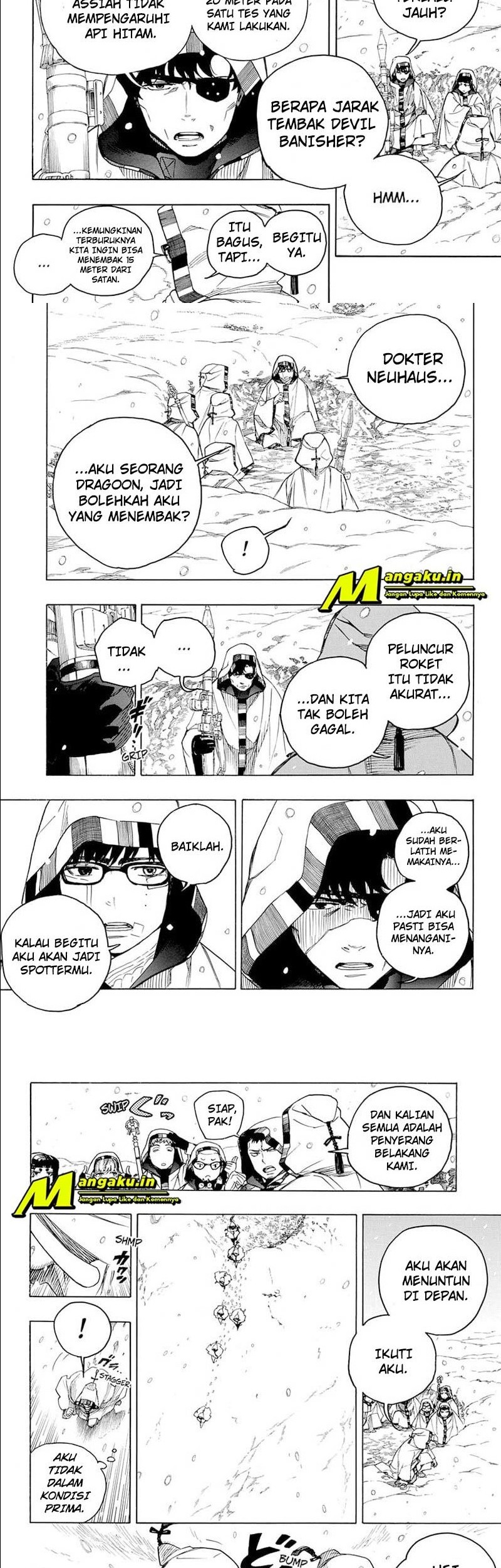 Manga Ao no Exorcist Chapter 133.2 gambar nomor 2