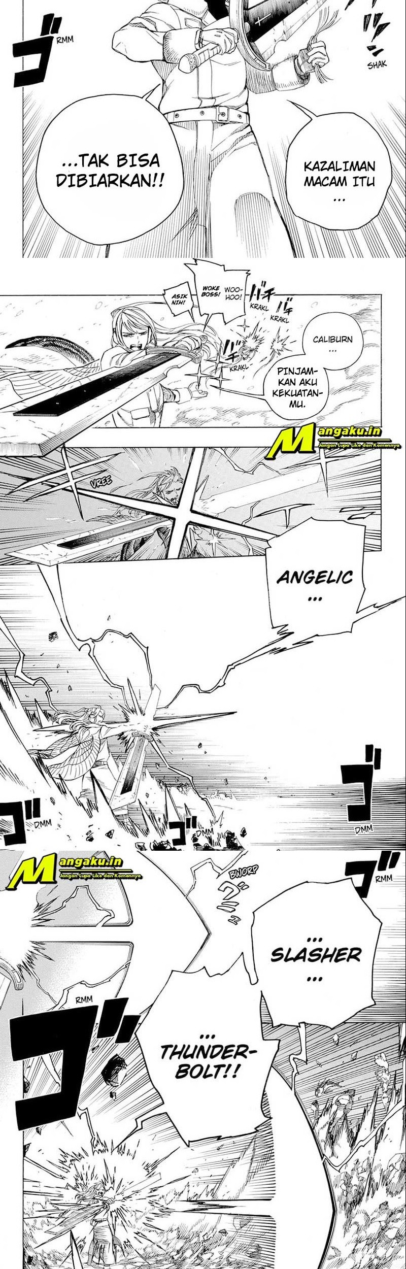 Ao no Exorcist Chapter 133.2 Gambar 15