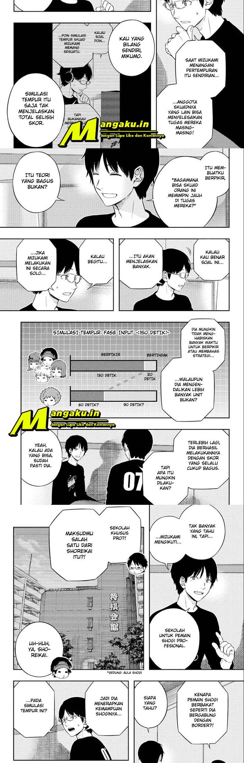 Manga World Trigger Chapter 223 gambar nomor 2