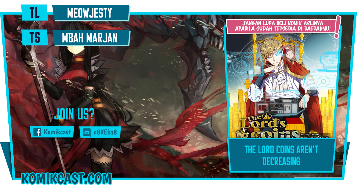 Komik The Lord’s Coins Aren’t Decreasing?! Chapter 63 gambar nomor 1