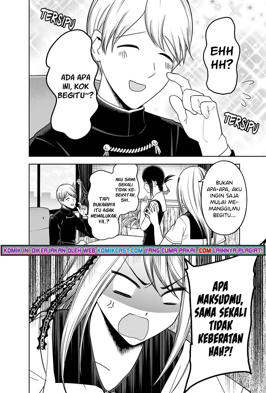 Kaguya-sama wa Kokurasetai – Tensai-tachi no Renai Zunousen Chapter 264 Gambar 17