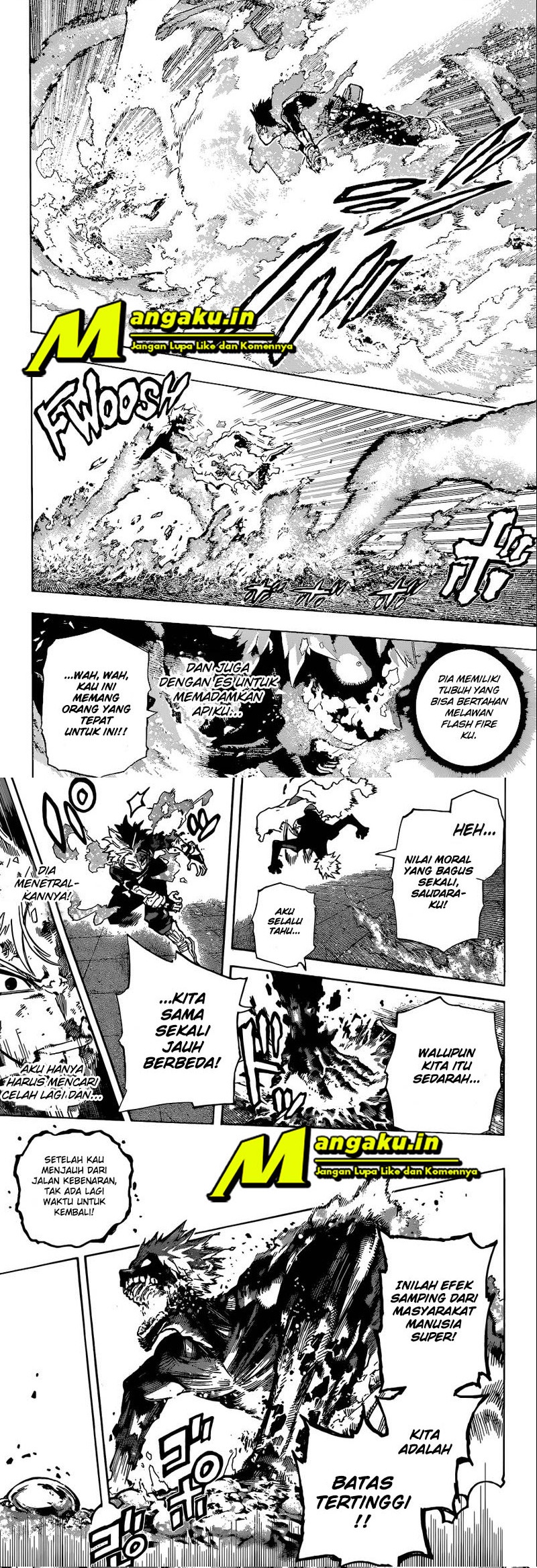 Boku no Hero Academia Chapter 352 Gambar 4