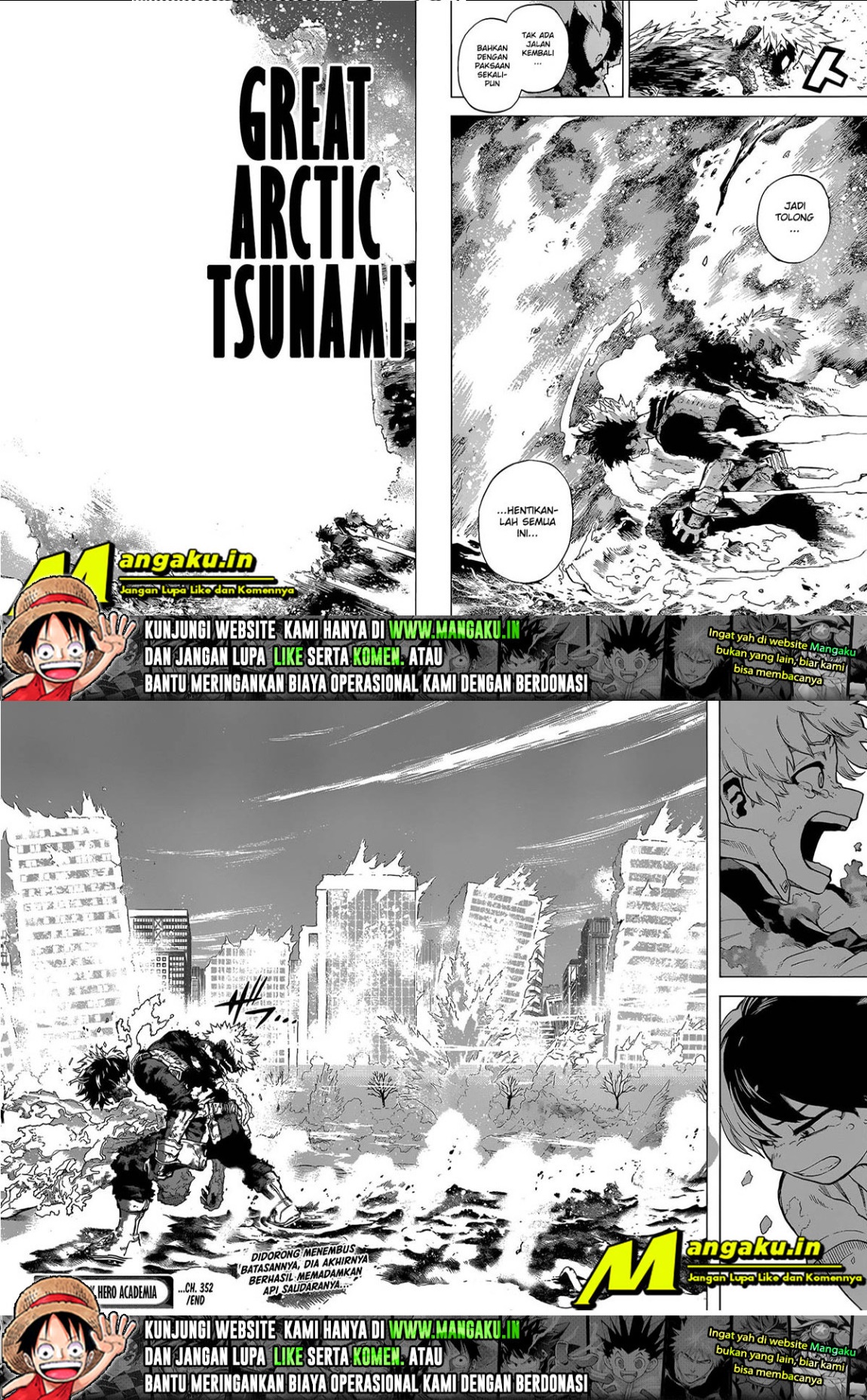 Boku no Hero Academia Chapter 352 Gambar 7